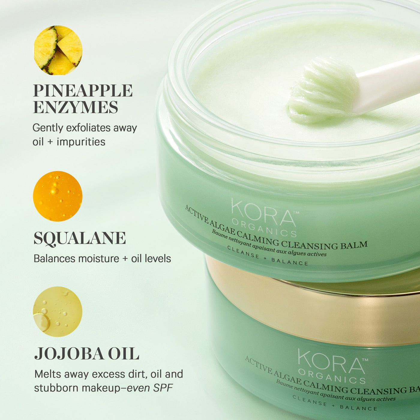Active Algae Calming Cleansing Balm | KORA