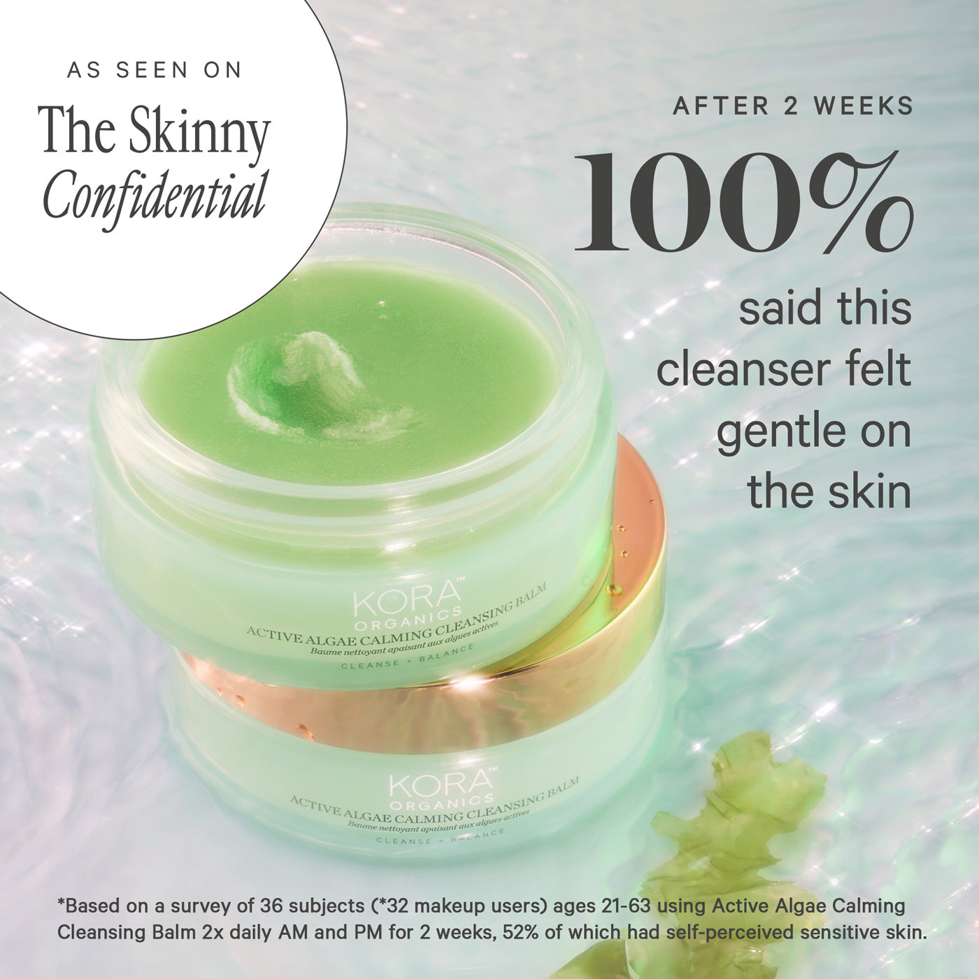 Active Algae Calming Cleansing Balm | KORA