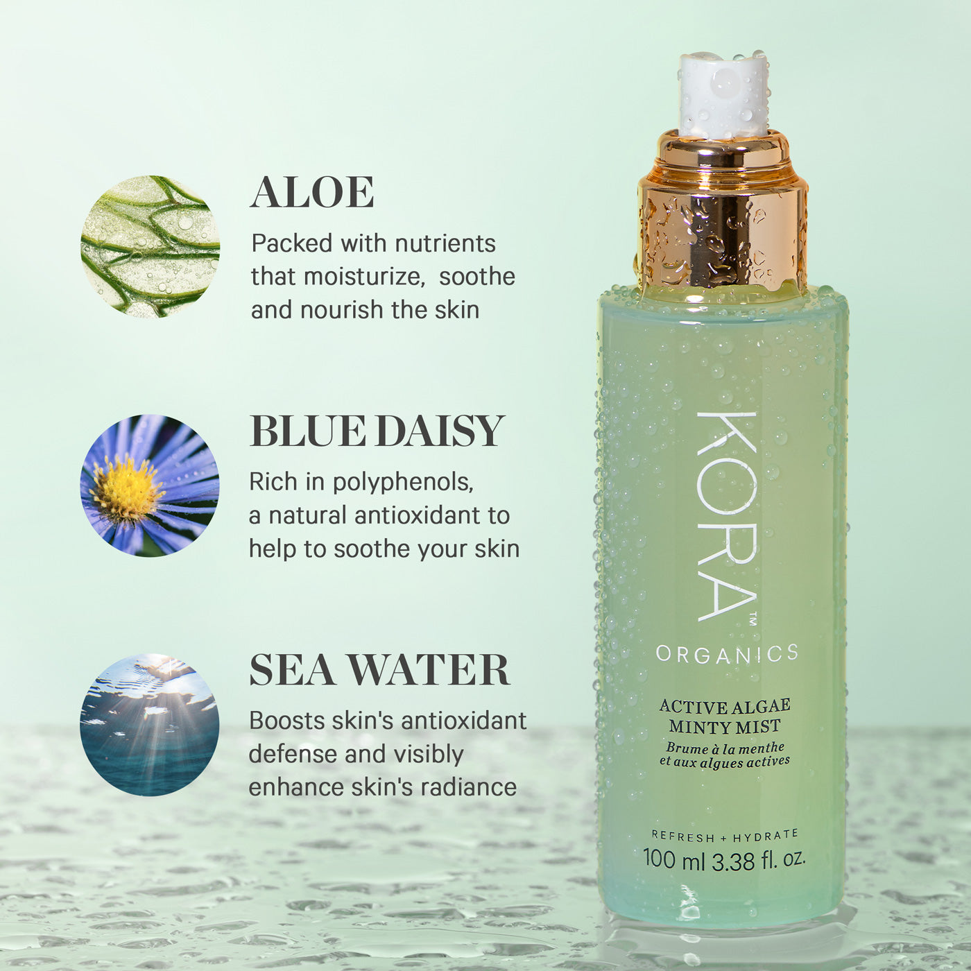 Buy Hydration Mist | Minty Mineral Hydration Spray | KORA