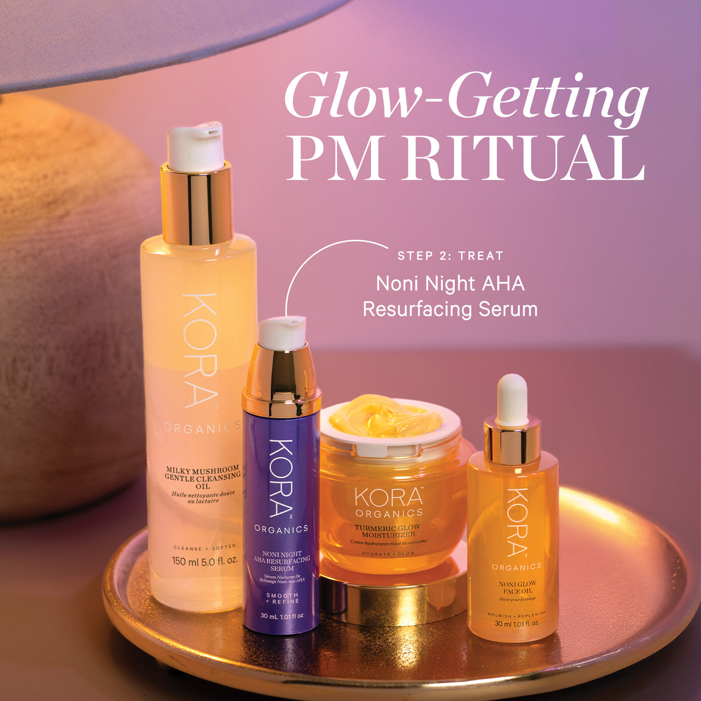 Noni Night AHA Resurfacing Serum | KORA Organics