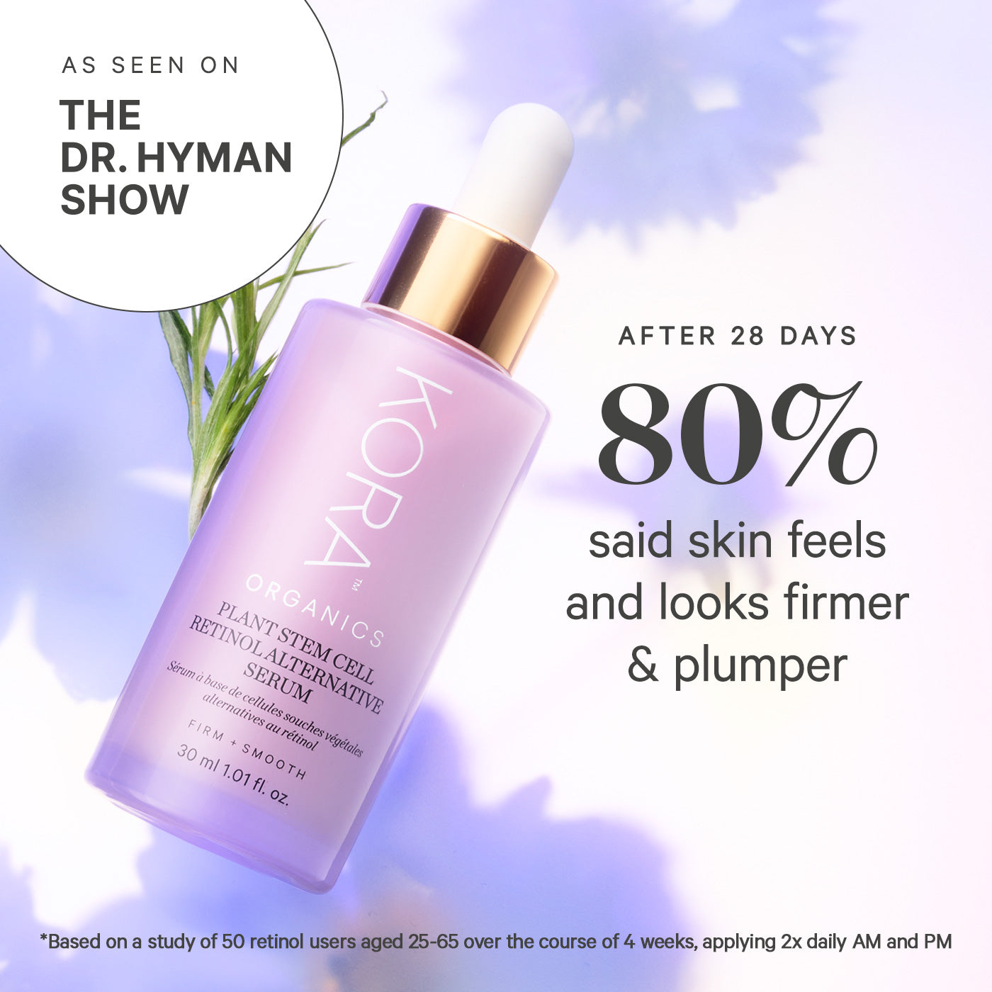 Plant Stem Cell Retinol Alternative Serum │ KORA Organics