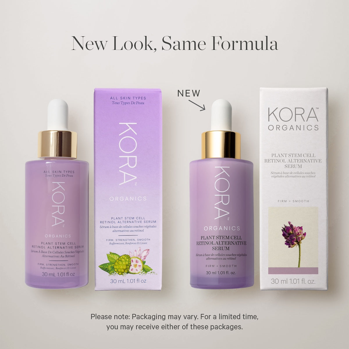 KORA Organics　レチノール　美容液　30ml Plant Stem Cell Retinol Alternative Serum │ KORA Organics